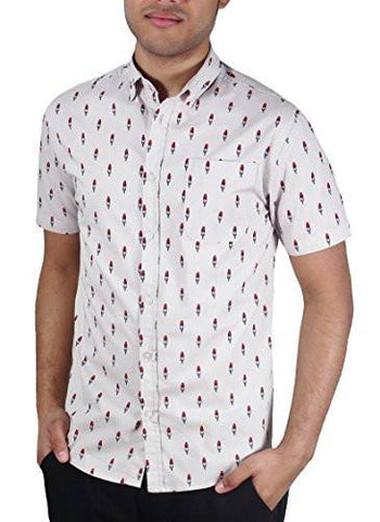 MEN ROCKET POP BUTTONDOWN SHIRT FROM ALPHA BETA