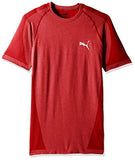 PUMA MEN EVOKNIT BETTER TSHIRT HIGH RISK RED HEATHER XLARGE