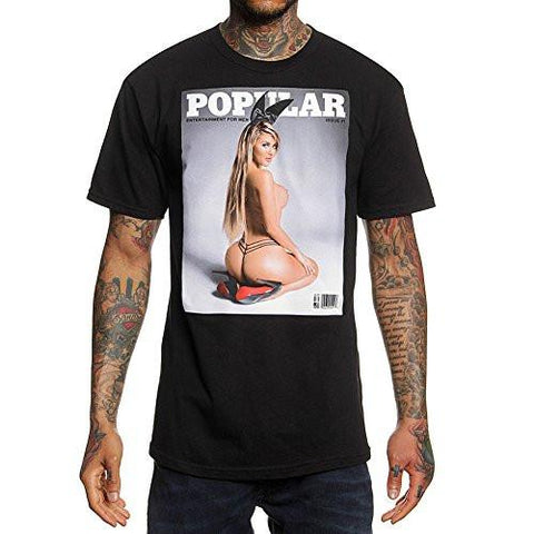 POPULAR DEMAND ISSUE 1 SS T SHIRT BLACK L