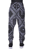 Bandana Jogger Pants Sweatpants Imperious Black S