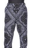 Bandana Jogger Pants Sweatpants Imperious Black S