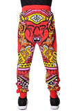 Imperious Tribal Jogger Pants Sweatpants Red Xl