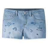 Big Doodle Denim Shorty Shorts Light Waters 10