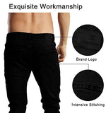 Slim Fit Zlz Youngerlooking Fashionable Colorful Super Comfy Stretch Skinny Fit Denim 30 Black
