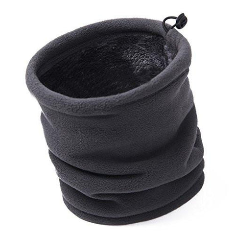 WINTER WARM THERMAL FLEECE BALACLAVA HAT HOOD SKI BIKE WIND STOPPER FACE MASK HAT MEN MOTORCYCLE NECK HELMET CAP GRAY COLOR