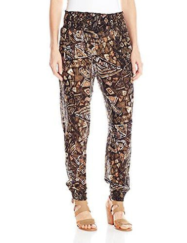 Juniors Twist Harem Pant Black Small