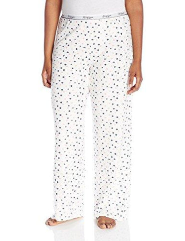 Plus Size Basic Pant Ikat Dots 2X