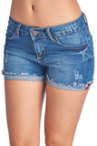 Blue Age Denim Butt Lifting Shorts Pants Js0001_Lt_M