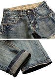 Vintage Casual Ripped Broken Hole Denim Joggers Pants