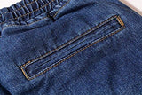 Buluolandi Elastic Stretch Ripped Jogger Denim Pants