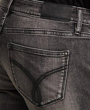 Straight Leg Jean Wash Black Top 31 32L