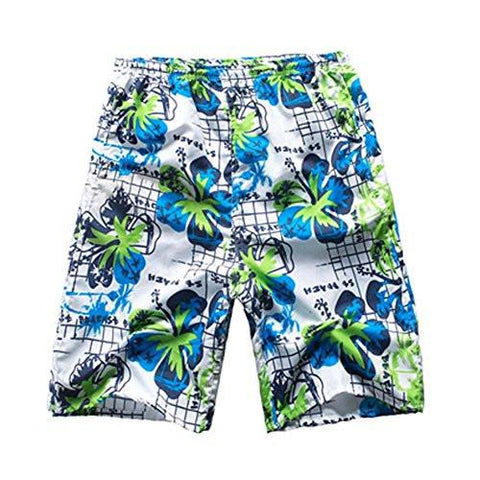 SUMMER MEN BEACH SHORTS BOARDSHORT SHORTS SWIM TRUNKS FOR TRAVEL #15