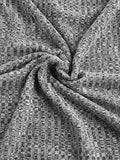Crop Top Vest Ribbed Tank Top Grey Medium